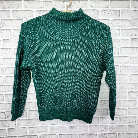 NWT🤩 |•APT. 9•| Beautiful Emerald Green Sequin Sparkle Sweater Size Large - Picture 8 of 8